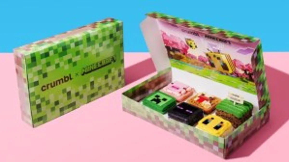 Crumbl Kolaborasi Bareng Minecraft, Ada Biskuit Bentuk Mob