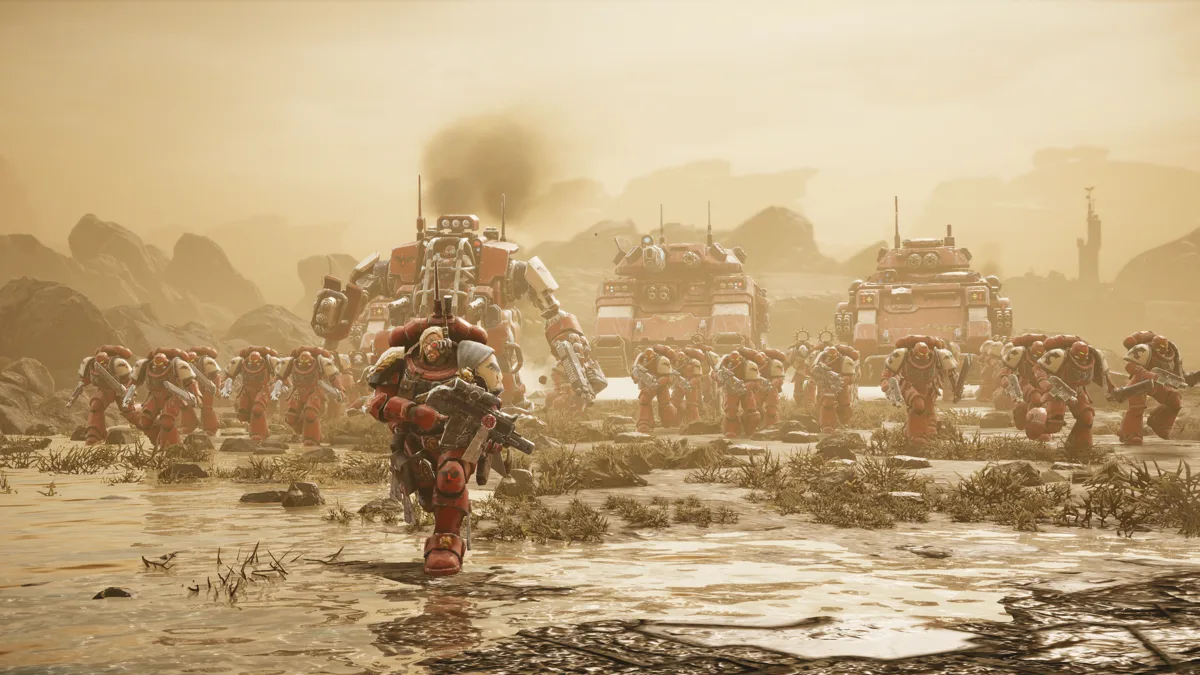 Dawn of War 4 Pamer Space Marines dan Lion ElJonson