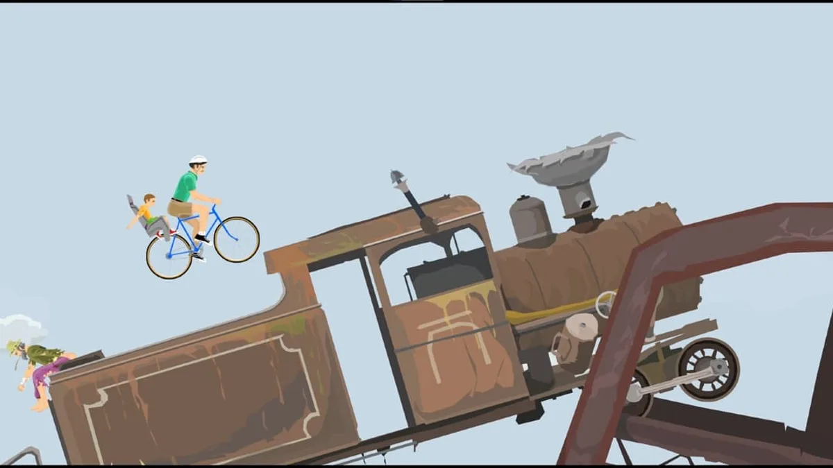 Game Happy Wheels Tembus 750 Ribu Wishlist di Steam