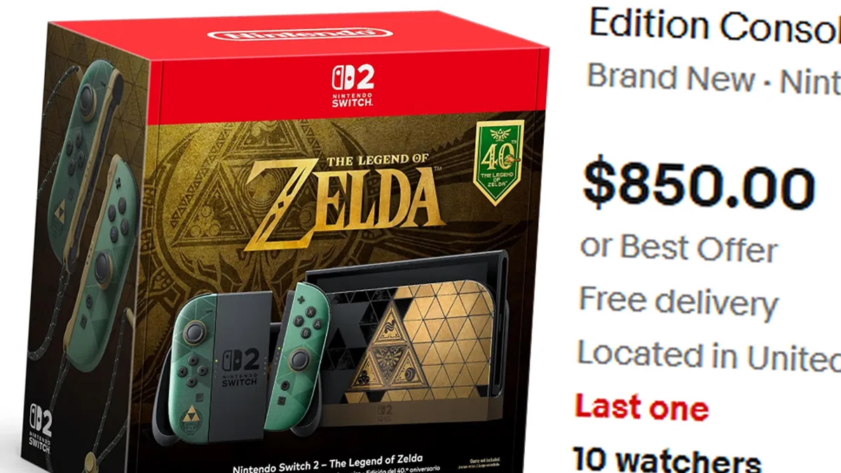 Switch 2 Edisi Zelda 40 Tahun Ludes dalam Hitungan Menit