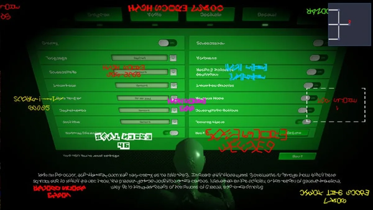 Video Game Menu: The Game, Simulasi Klik Menu Paling Absurd